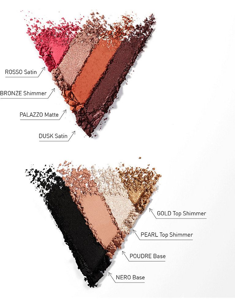 Палетка для теней Valentino Beauty Colour Flip 8 Colours Multi-Look eye palette