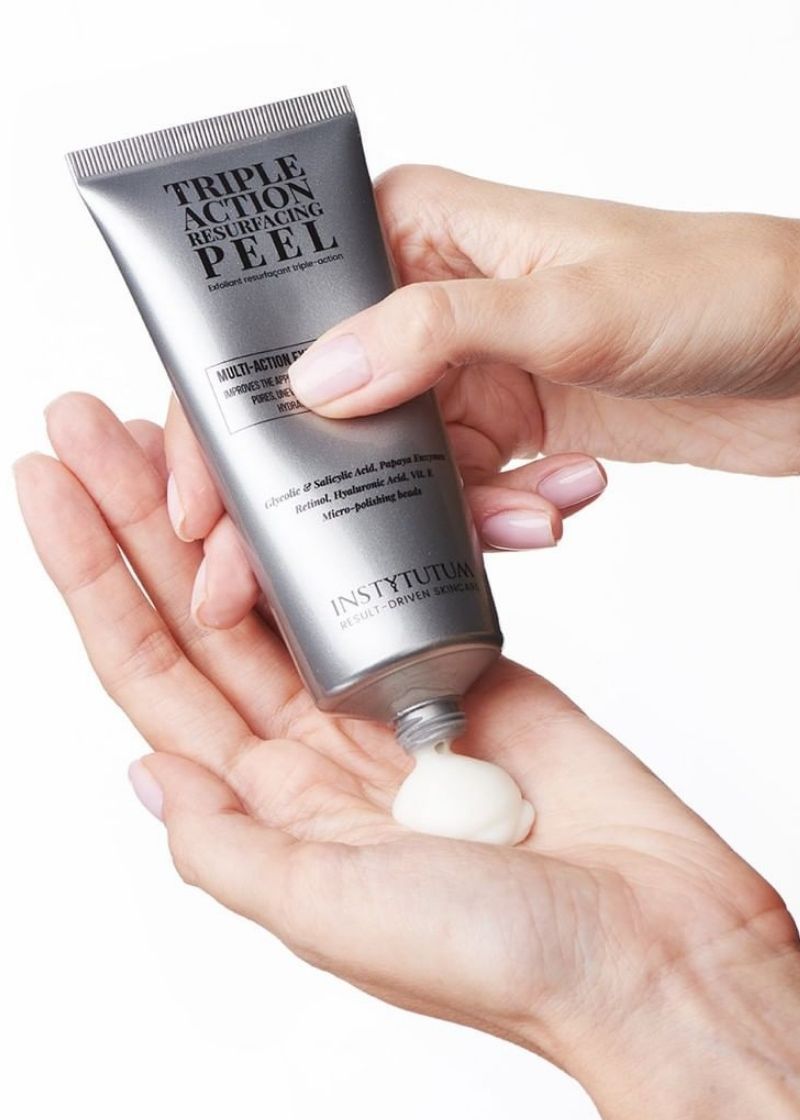 Пилинг для лица тройного действия Triple Action Resurfacing Peel Instytutum, 100мл