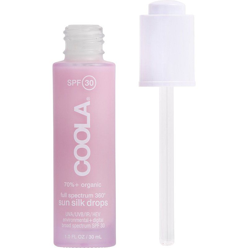 Сонцезахисні краплі для обличчя SPF 30 Coola Full Spectrum 360