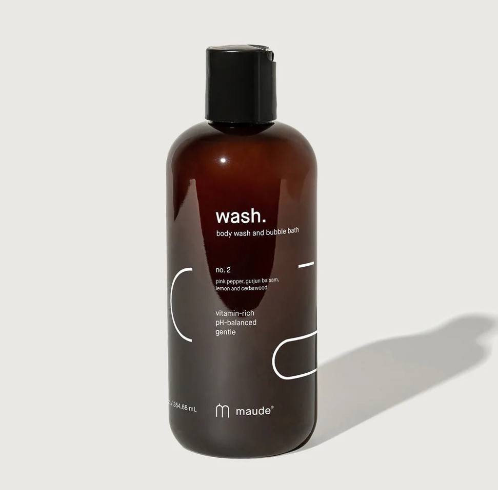 Гель для душа и пена для ванны розовый перец и бальзам гурджун - Maude Wash no.2 pink pepper & gurjun balsam